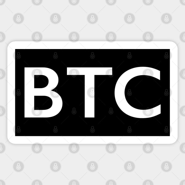 Btc Sticker by StickSicky